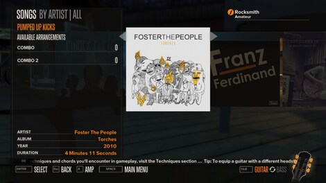 Rocksmith - Foster the People - Pumped Up Kicks Steam Key GLOBAL - 6