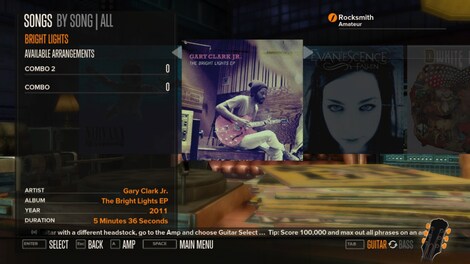 Rocksmith - Gary Clark Jr. - Bright Lights Steam Gift GLOBAL - 6