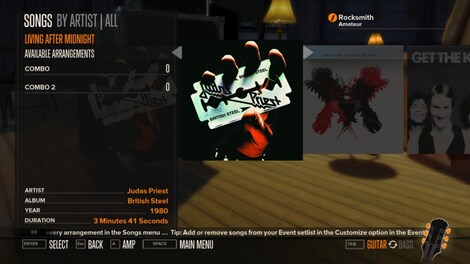 Rocksmith - Judas Priest - Living After Midnight Steam Key GLOBAL - 3