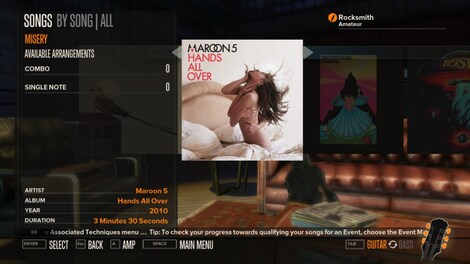 Rocksmith - Maroon 5 - Misery Steam Gift GLOBAL - 8