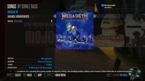 Rocksmith - Megadeth - Hangar 18 Steam Gift GLOBAL - 6