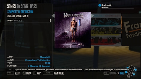 Rocksmith - Megadeth - Symphony of Destruction Steam Gift GLOBAL - 6