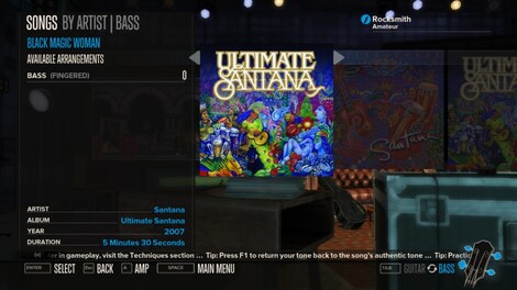 Rocksmith - Santana - Black Magic Woman Steam Key GLOBAL - 3