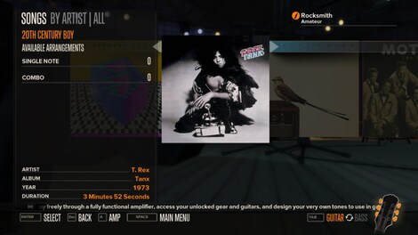 Rocksmith - T. Rex - 20th Century Boy Steam Gift GLOBAL - 7