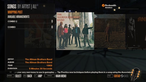 Rocksmith - The Allman Brothers Band - Whipping Post Steam Key GLOBAL - 5