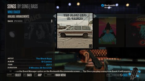 Rocksmith - The Black Keys - Mind Eraser Steam Key GLOBAL - 5