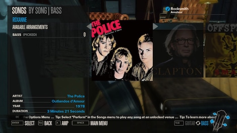 Rocksmith - The Police - Roxanne Steam Key GLOBAL - 2