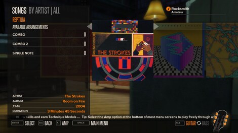 Rocksmith - The Strokes - Reptilia Steam Key GLOBAL - 6