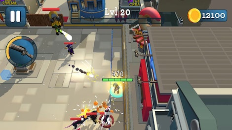 Rogue City: Casual Top Down Shooter (PC) - Steam Account - GLOBAL - 9