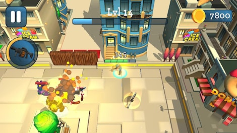 Rogue City: Casual Top Down Shooter (PC) - Steam Account - GLOBAL - 8