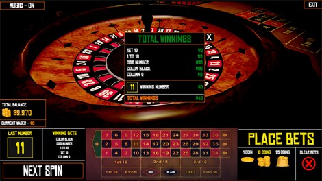 Roulette Simulator 2 Steam Key GLOBAL - 4