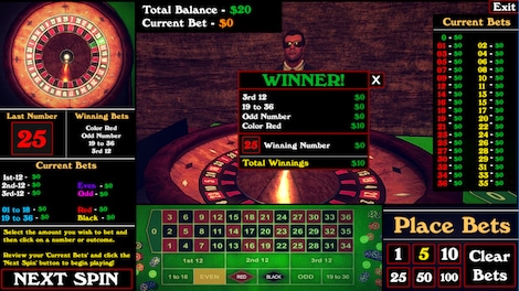 Roulette Simulator Steam Key GLOBAL - 4