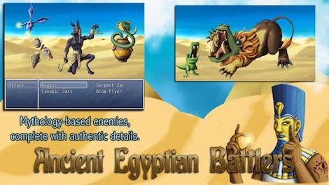 RPG Maker: Egyptian Myth Battlers Steam Key GLOBAL - 3