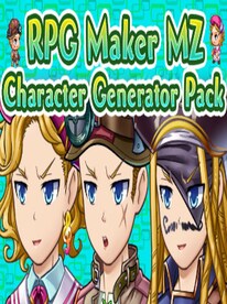 RPG Maker MZ - Character Generator Pack (PC) - Steam Key - GLOBAL - 1