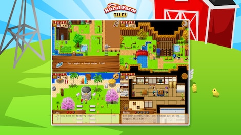 RPG Maker: Rural Farm Tiles Resource Pack Steam Key GLOBAL - 2