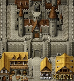 RPG Maker VX Ace - Fantastic Buildings: Medieval Steam Key GLOBAL - 4