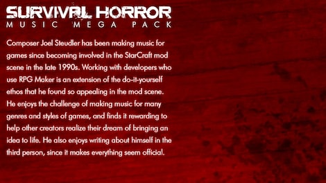 RPG Maker VX Ace - Survival Horror Music Pack (PC) - Steam Key - GLOBAL - 5