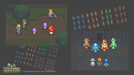 RPG Maker VX Ace - Time Fantasy: Monsters DLC PC Steam Key GLOBAL - 4