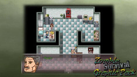 RPG Maker: Zombie Survival Graphic Pack Steam Gift GLOBAL - 8