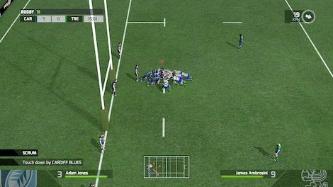 Rugby 15 Steam Key GLOBAL - 7
