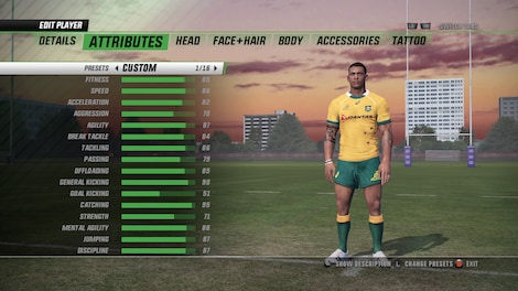 Rugby Challenge 3 Steam Gift GLOBAL - 9