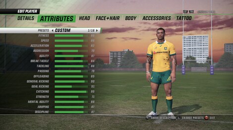 Rugby Challenge 3 Xbox Live Key UNITED STATES - 9