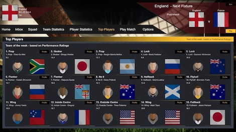 Rugby Champions (PC) - Steam Gift - GLOBAL - 12