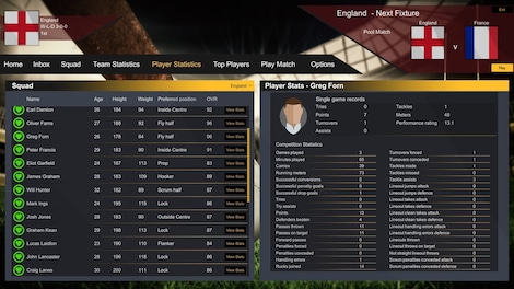 Rugby Champions (PC) - Steam Key - GLOBAL - 6