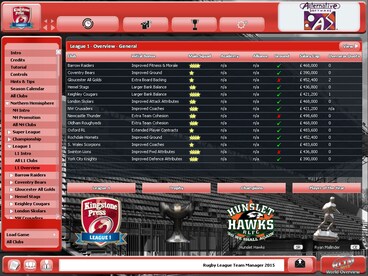 Rugby League Team Manager 2015 Steam Key GLOBAL - 12