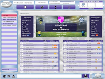 Rugby Union Team Manager 2015 Steam Key GLOBAL - 11