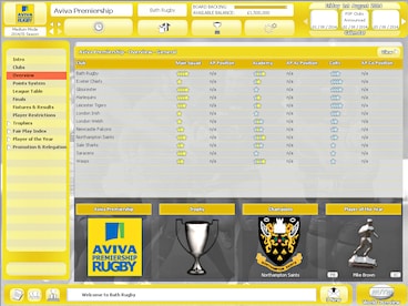 Rugby Union Team Manager 2015 Steam Key GLOBAL - 3