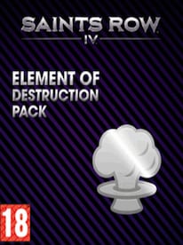 Saints Row IV - Element of Destruction Pack Steam Key GLOBAL - 1
