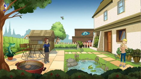 Sandra and Woo in the Cursed Adventure Steam Key GLOBAL - 5