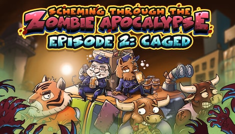 Scheming Through the Zombie Apocalypse Ep2: Caged (PC) - Steam Key - GLOBAL - 0