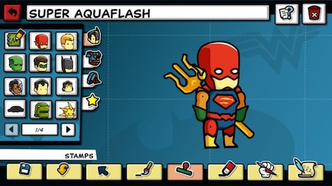 Scribblenauts Unmasked: A DC Comics Adventure Steam Key CIS - 2