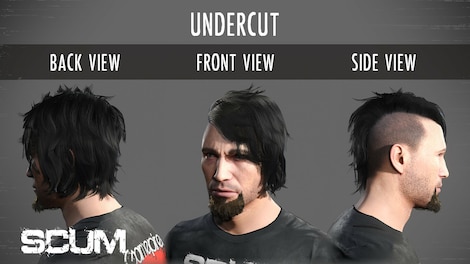 SCUM Male Hair Pack (PC) - Steam Key - GLOBAL - 10