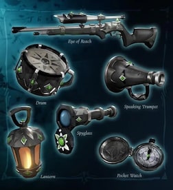 Sea of Thieves - Obsidian Six Item Pack (Xbox One, PC) - Xbox Live Key - GLOBAL - 3