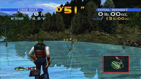 SEGA Bass Fishing + Eastside Hockey Manager Steam Key GLOBAL - 5