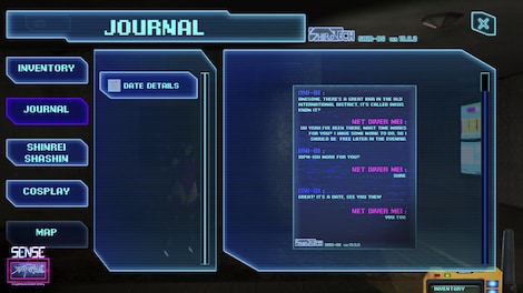 Sense - 不祥的预感: A Cyberpunk Ghost Story (PC) - Steam Gift - EUROPE - 15