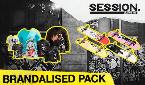 Session: Skate Sim - Brandalised Pack (PC) - Steam Key - GLOBAL - 0