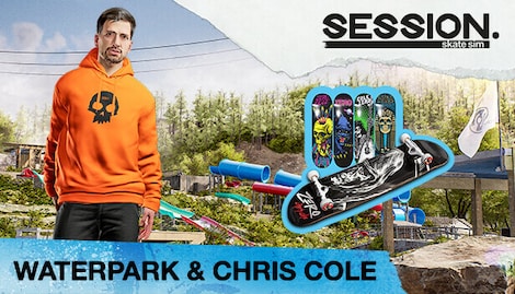 Session: Skate Sim Waterpark & Chris Cole (PC) - Steam Key - GLOBAL - 0