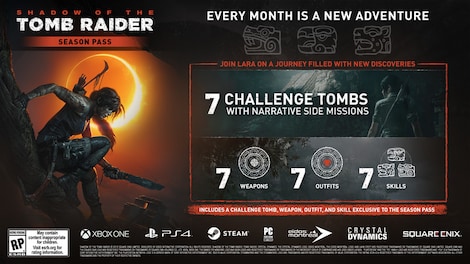 Shadow of the Tomb Raider - Season Pass Steam Key RU/CIS - 7