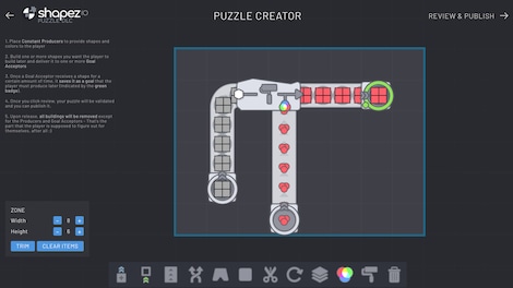 shapez - Puzzle DLC (PC) - Steam Key - GLOBAL - 3