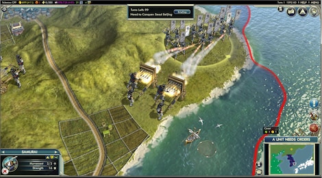 Sid Meier's Civilization V: Civilization and Scenario Pack: Korea MAC Steam Key GLOBAL - 0