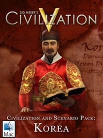 Sid Meier's Civilization V: Civilization and Scenario Pack: Korea MAC Steam Key GLOBAL - 6