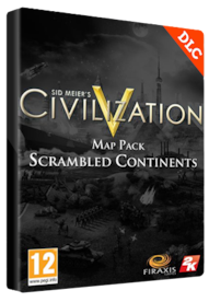 Sid Meier's Civilization V: Scrambled Continents Map Pack Steam Key GLOBAL - 1