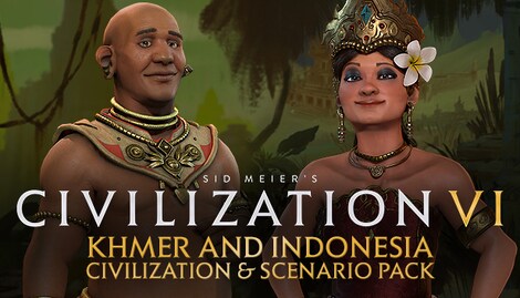 Sid Meier's Civilization VI - Khmer and Indonesia Civilization & Scenario Pack (PC) - Steam Gift - GLOBAL - 0