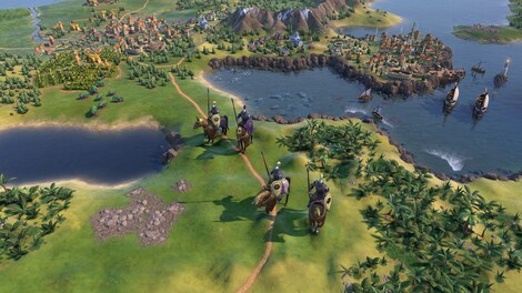 Sid Meier's Civlization VI: Byzantium & Gaul Pack (PC) - Steam Gift - EUROPE - 5