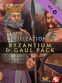 Sid Meier's Civlization VI: Byzantium & Gaul Pack (PC) - Steam Key - EUROPE - 1