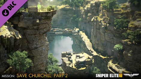 Sniper Elite 3 - Save Churchill Part 2: Belly of the Beast Steam Key GLOBAL - 3